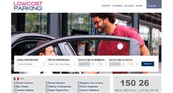 Desktop Screenshot of lowcostparking.eu